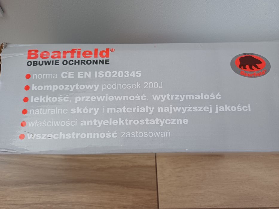 Buty ochronne robocze Bearfield K08