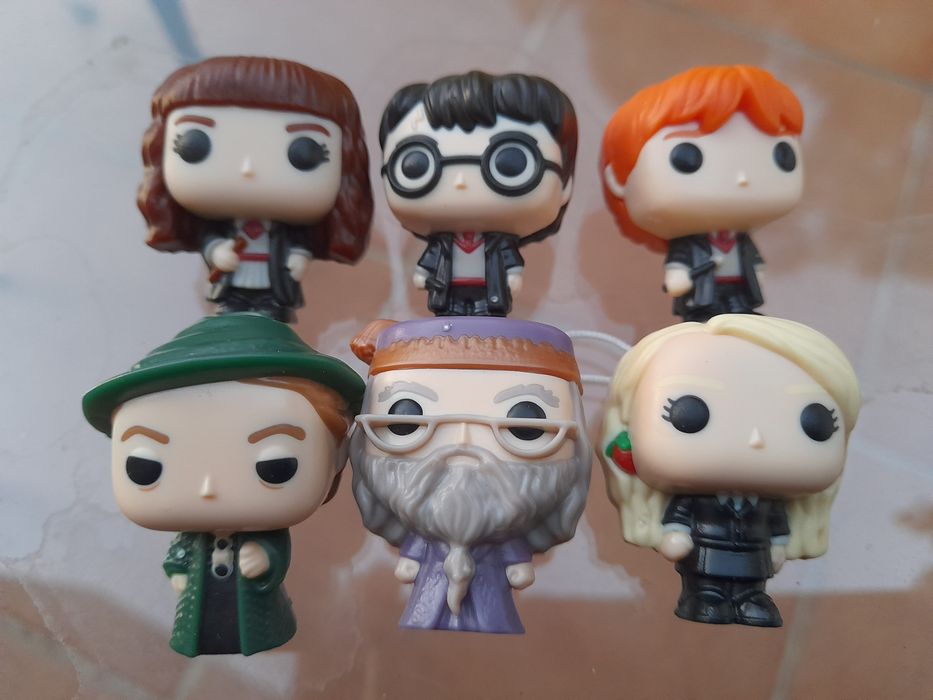 Harry Potter Pop Funko Ovos kinder Joy - 12 bonecos coleção completa