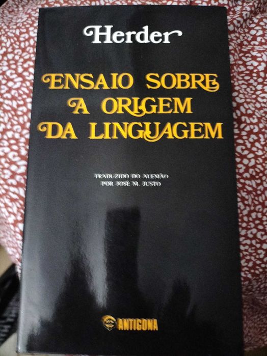 Livro Ensaio sobre a origem da Linguagem