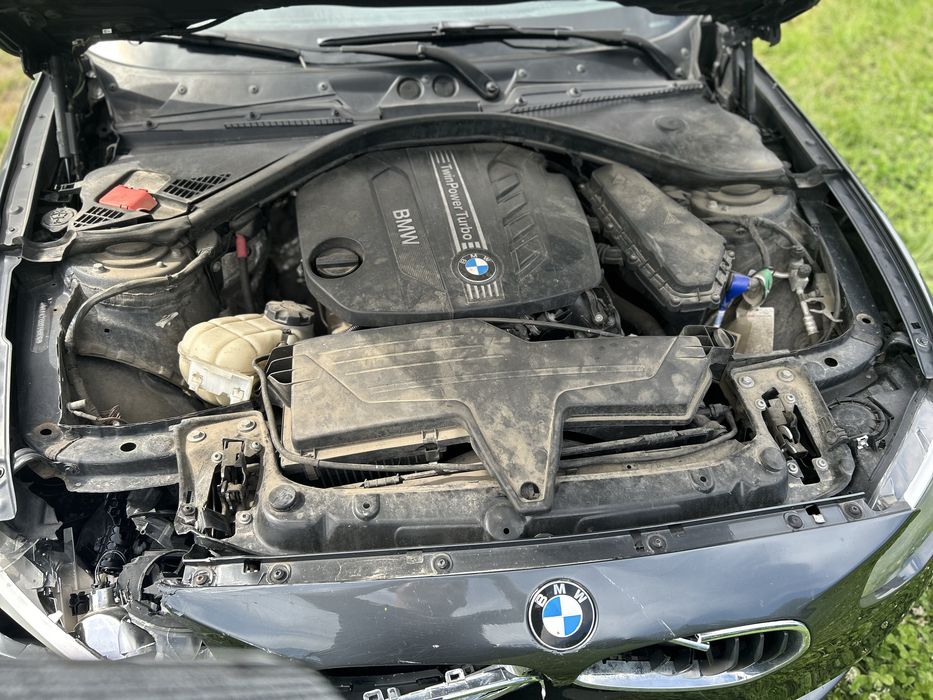 BMW 116d - uszkodzone