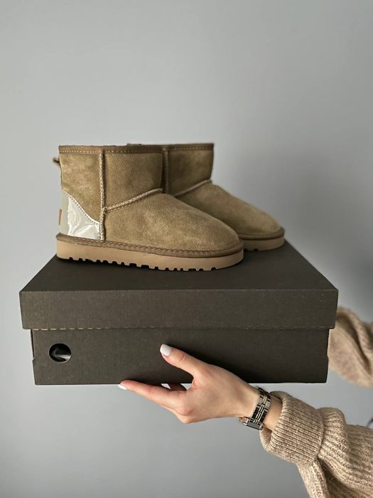 Кросівки Кроссовки UGG Mini Begie Беги Бегі Кросовки Демісезон