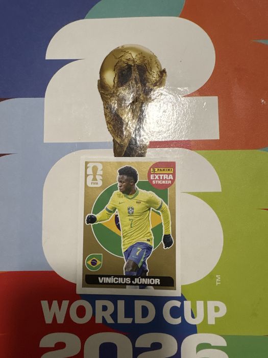 Vini. Jr, Extra Stickers, ouro