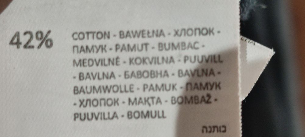 Bluza z kapturem Cropp rozm L wymiary na fotkach