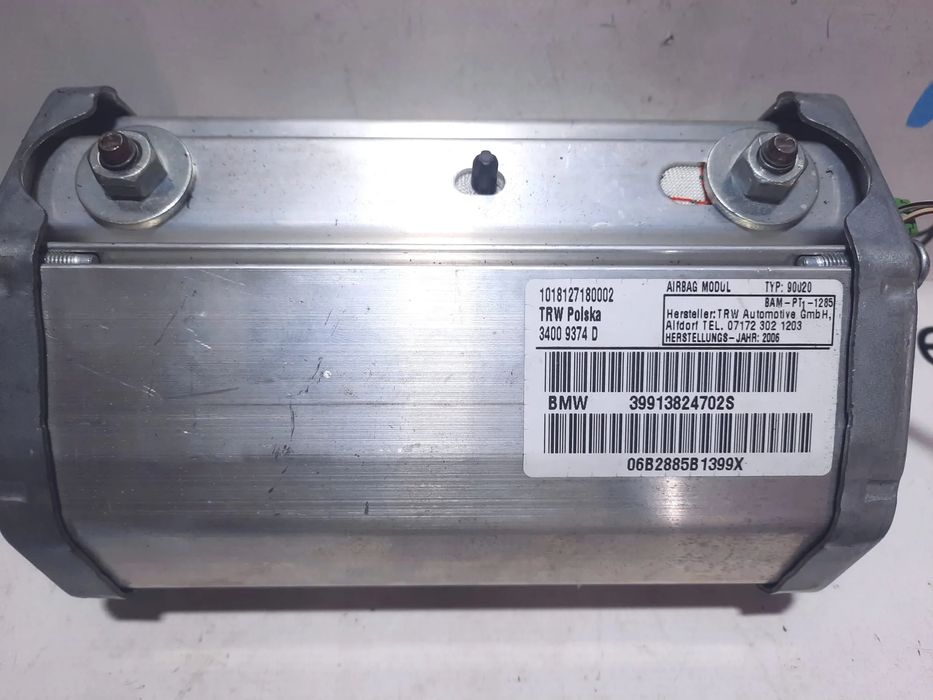 AIRBAG PASSAGEIRO PENDURA BMW SERIE 1 E87 72129168698 9168698