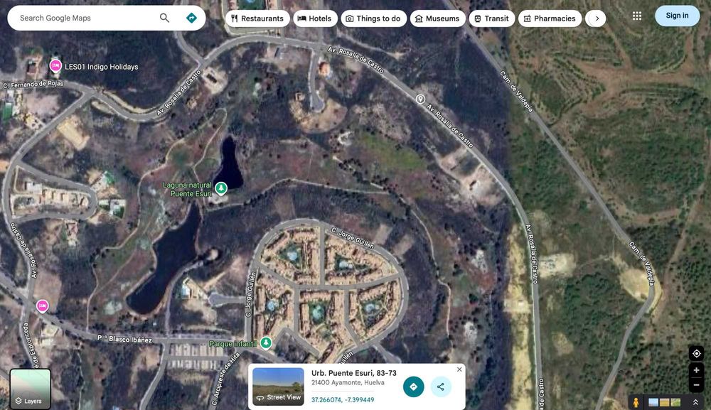Terreno Costa Esuri Sul Espanha Isla Canela