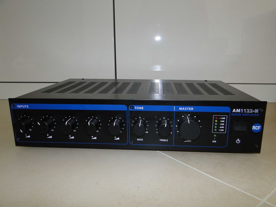 Zawodowy Wzmacniacz Mocy RCF AM 1122-N.4 Wejścia Mikrofonowe.Okazja!!