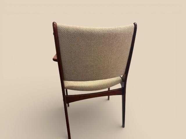 Duńskie krzesło mid-century modern Johannes Andersen Uldum Møbelfabrik NAJTANIEJ W EU