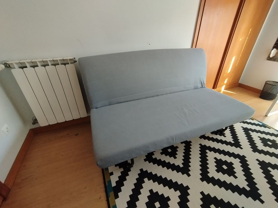 Vendo sofá cama IKEA Lyckesele Lovas com duas capas como novo