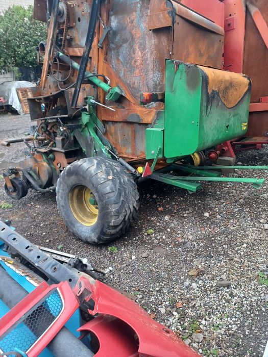 John Deere 854 Prasa części walec podbieracz