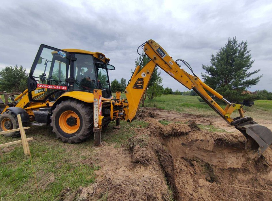 Послуги Екскаватор - навантажувач JCB 3CX