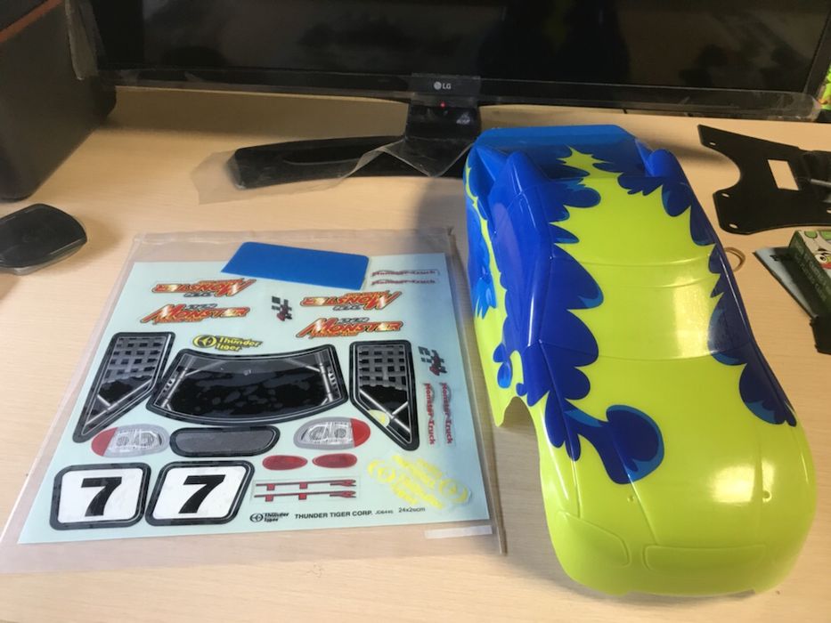 Body Rc Thunder Tiger