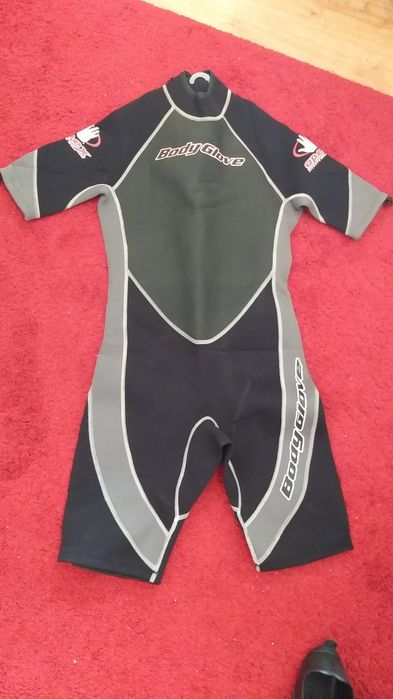 Fato bodyboard e acessórios