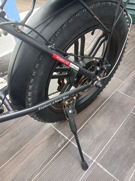 Bicicleta Elétrica Engwe EP2-PRO Preta + Extras (Saco 35L, Cadeado, Disco)