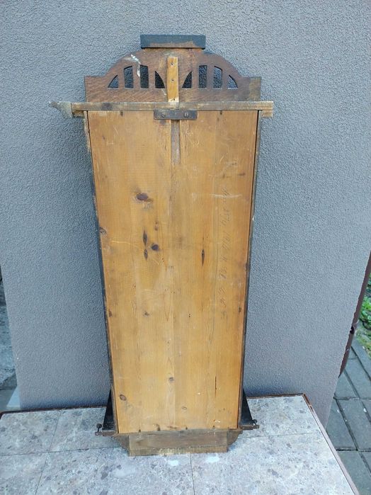 Szafka witrynka skrzynia starego przedwojennego zegara E084