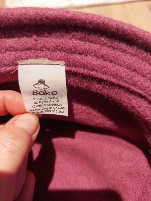 Kapelusz/czapka damska