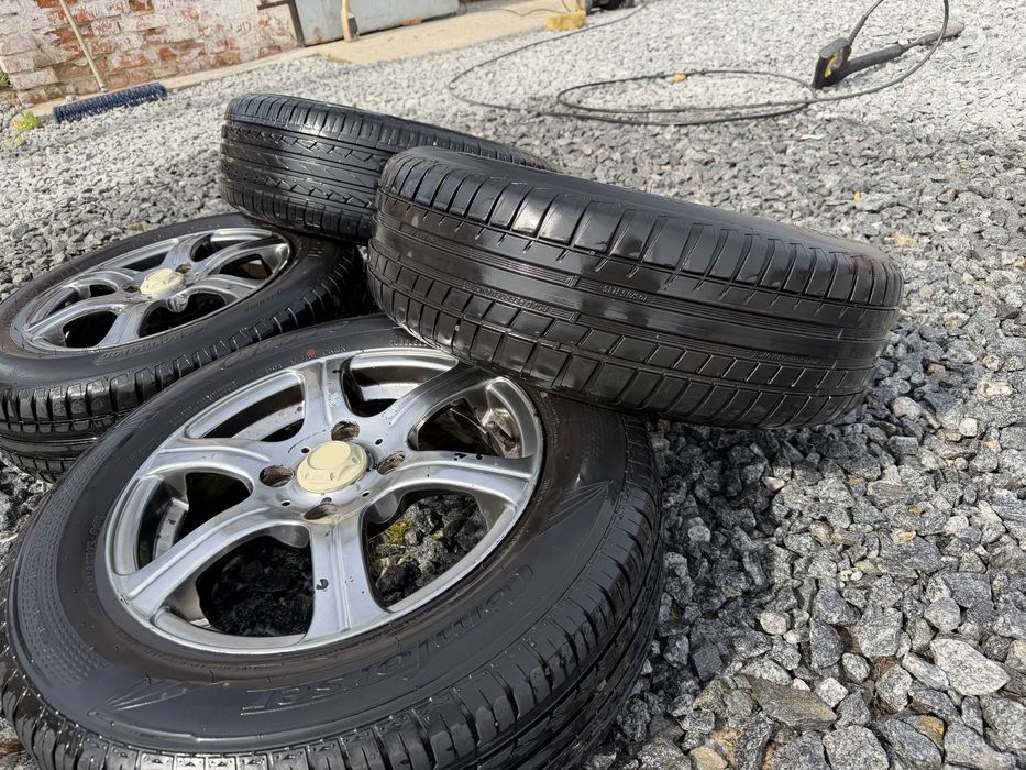 Диски з резиною 4х114.3 r15 хороша літня резина 195/65
