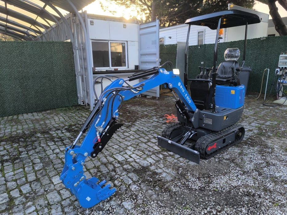 Kit construção lite giratória R10 1T e dumper eléctrico