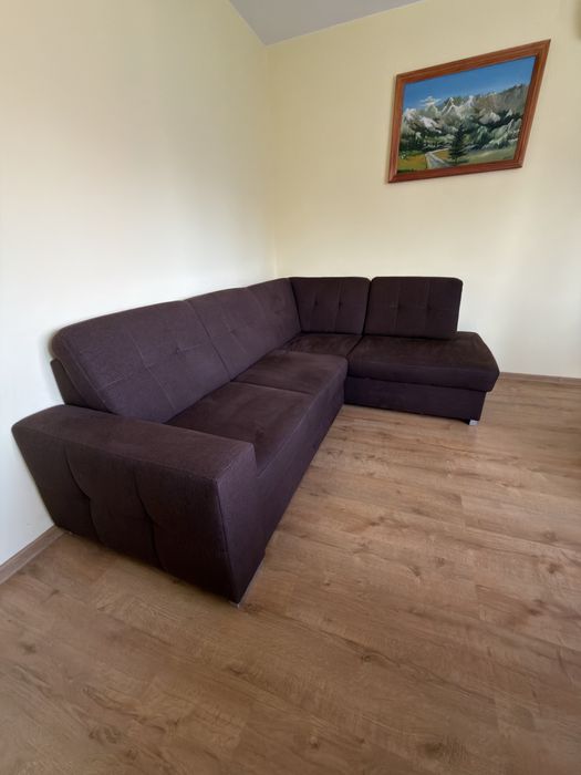 Narożnik z funkcja spania