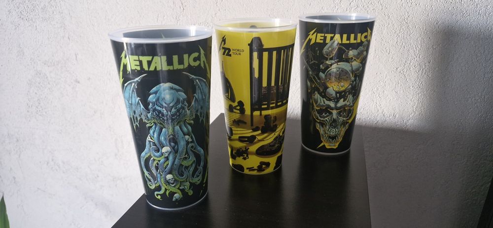 Kubek Metallica Plastik