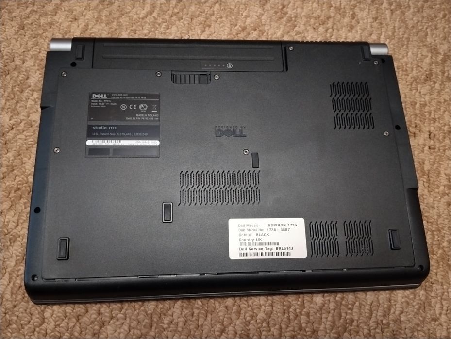Ноутбук Dell-1735, 17"