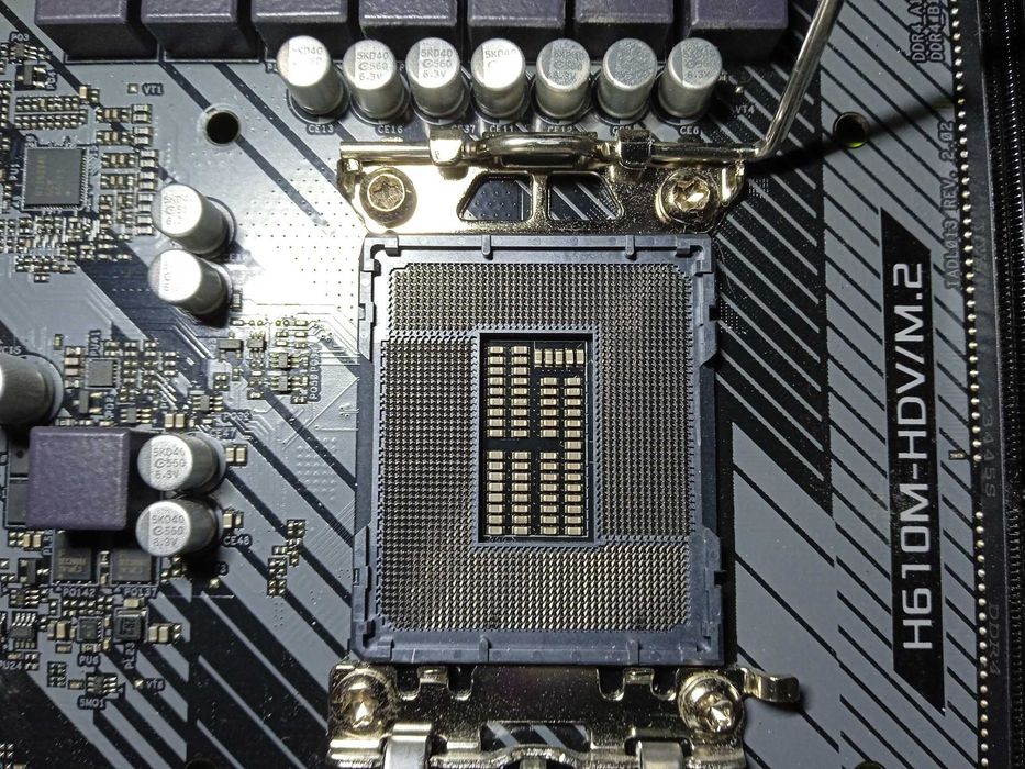 Asrock h610m-hdv/m.2 r2.0 материнська плата ddr4