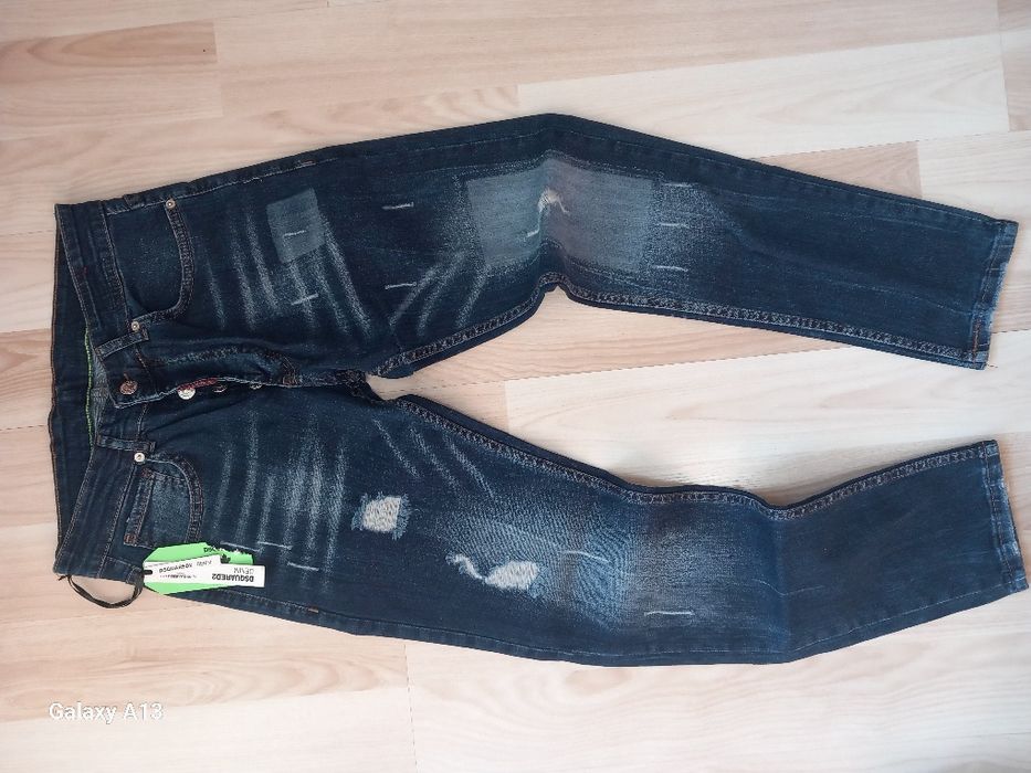 Dsquared2 męskie spodnie slim fit 30 (44)