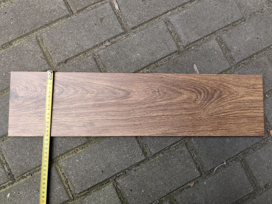 Płytka ceramiczna panel imitacja drewna brąz