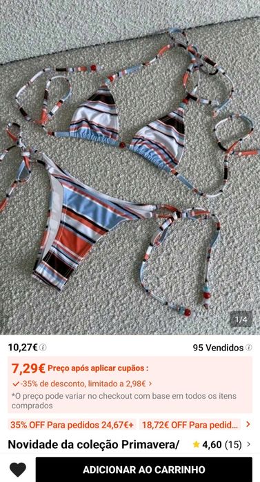 Bikini NOVO Shein