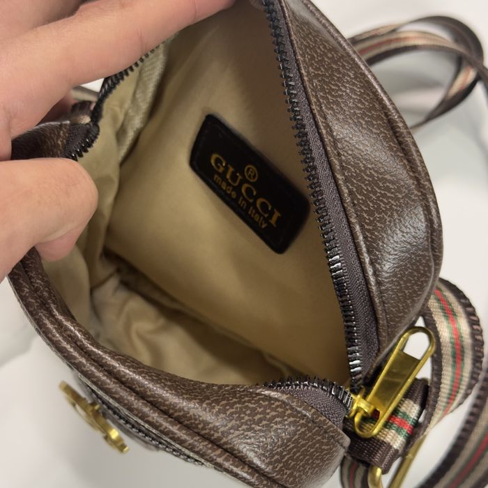 Сумка gucci ophidia mini сумка через плече гучі сумка месенджер поясна