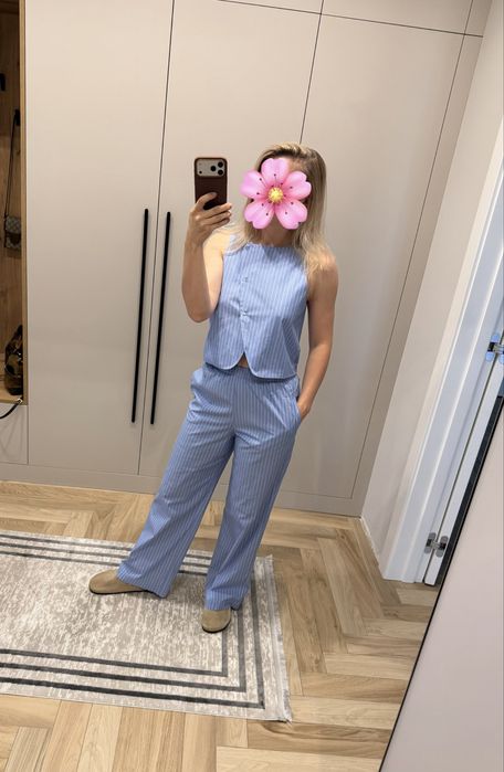 Костюм Zara топ штани