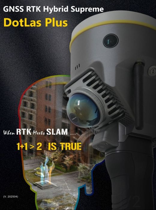 Лідар + GNSS приймач Kolida DotLas plus