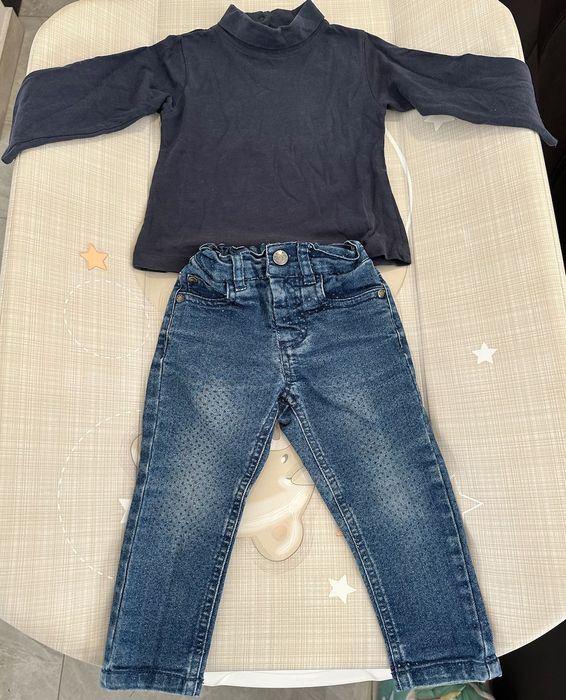 Camisola Zippy + Calças Young Dimension (12-18M)