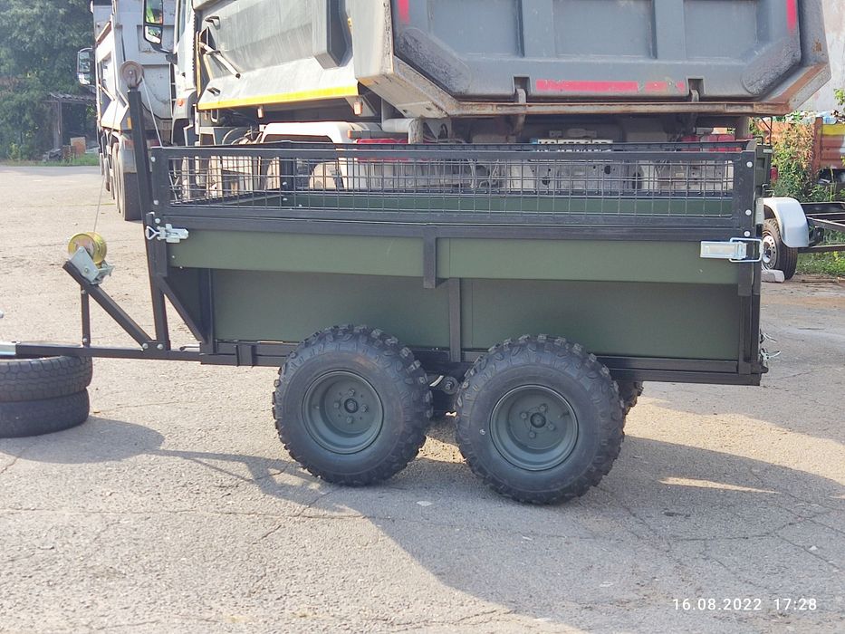 Двухосный прицеп для квадроцикла .