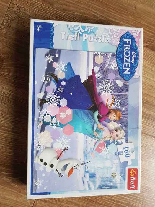 Trefl Puzzle 160el. Disney Kraina Lodu Jazda Na Łyżwach 15317