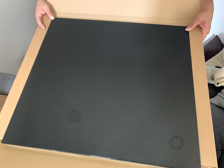 Porta movel tv besta do ikea - preto brilhante