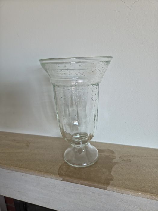 Vasos de pedestal de vidro