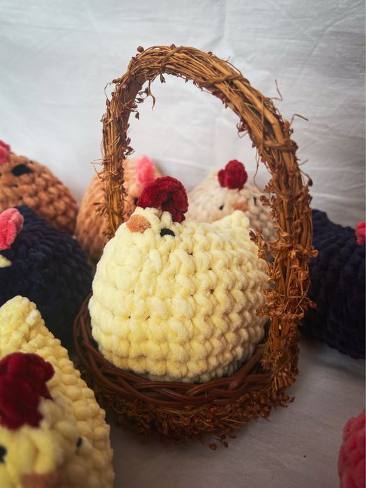 Kurka Handmade na szydełku