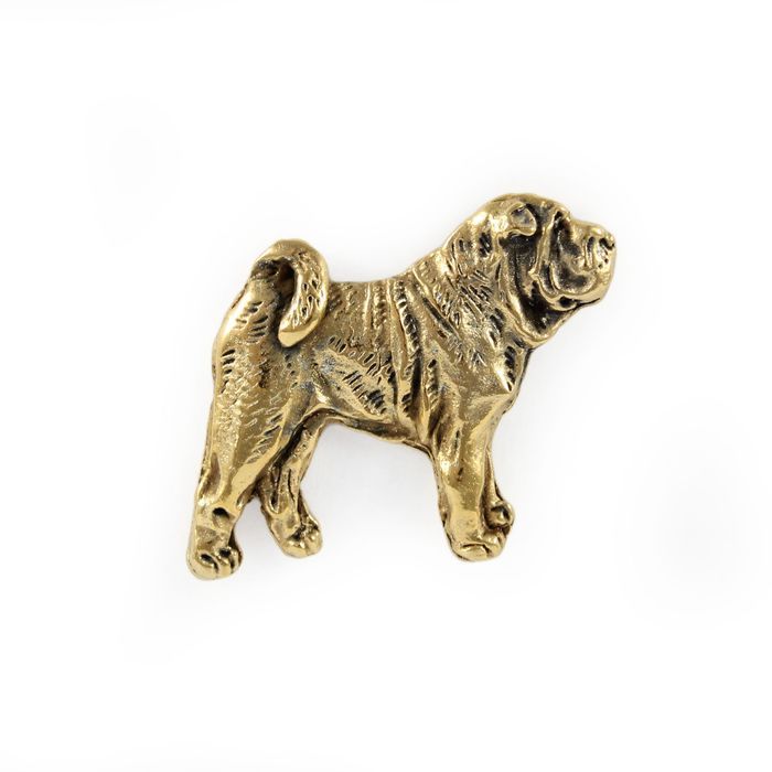 Shar Pei pin pozłocony Art-Dog