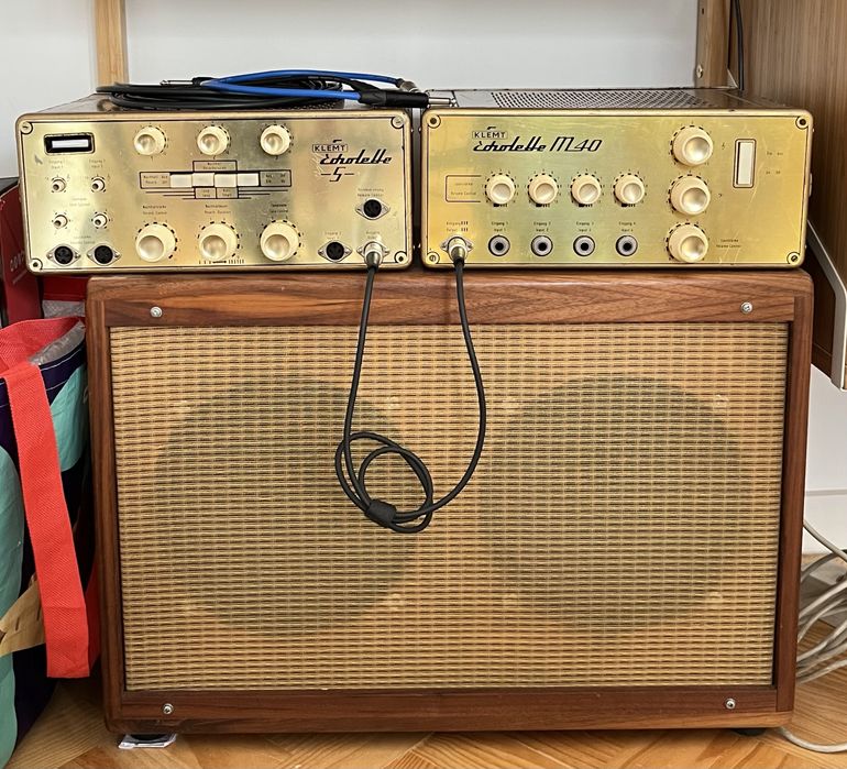 Klemt Echolette m40 e coluna