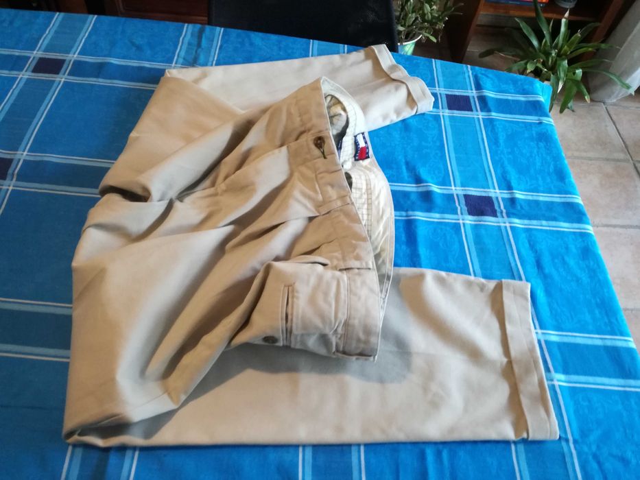 Calças de pinças tradicionais Tommy Hilfiger