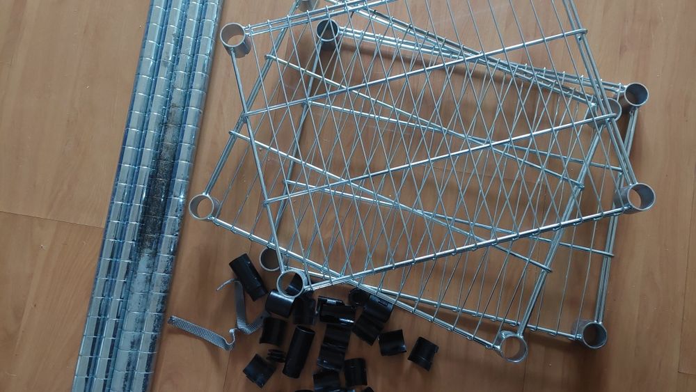 Estante metal ikea omar