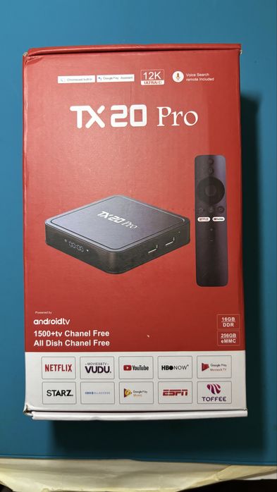 Box tv androide 14 "Mortal" - 128GB - 8K.