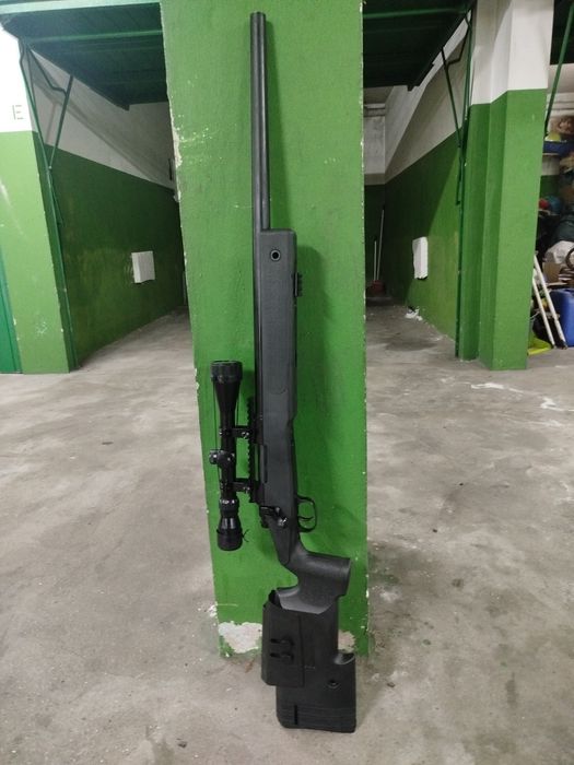 Specna 02 sniper de  airsoft como nova