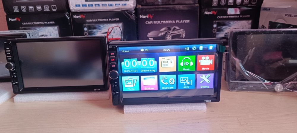 2DIN 7" MP5 Магнітола | Bluetooth | Mirror Link | Камера | USB | 7018B
