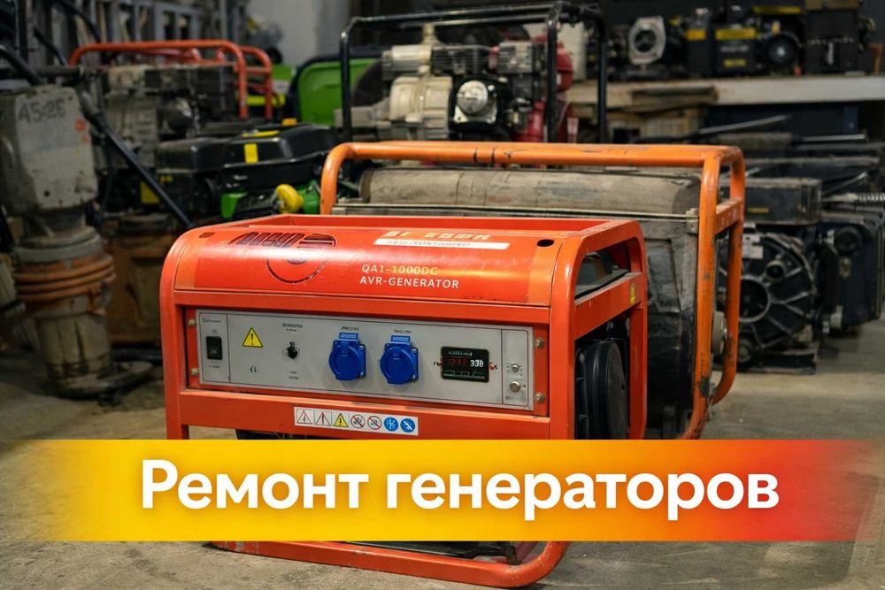 Выездной ремонт генераторов и EcoFlow