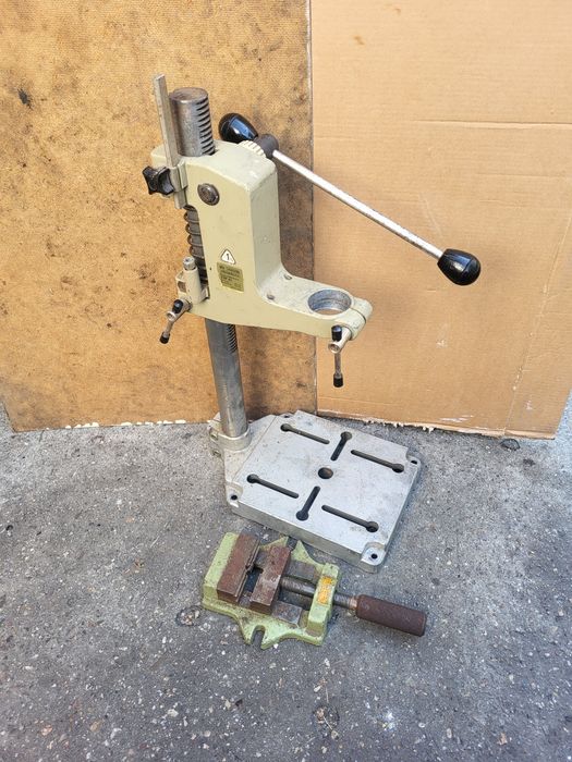 Stojak statyw do wiertarki z frezem smalcalda zbf 43 made in ddr