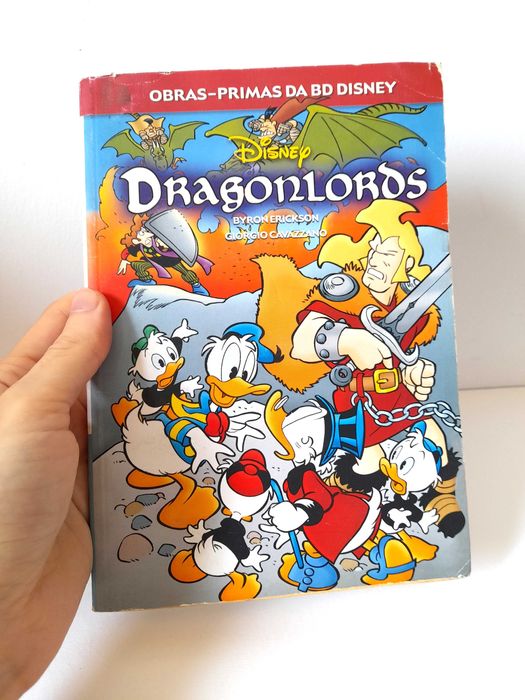 Livro Obras-Primas da BD Disney Dragonlords Volume 4