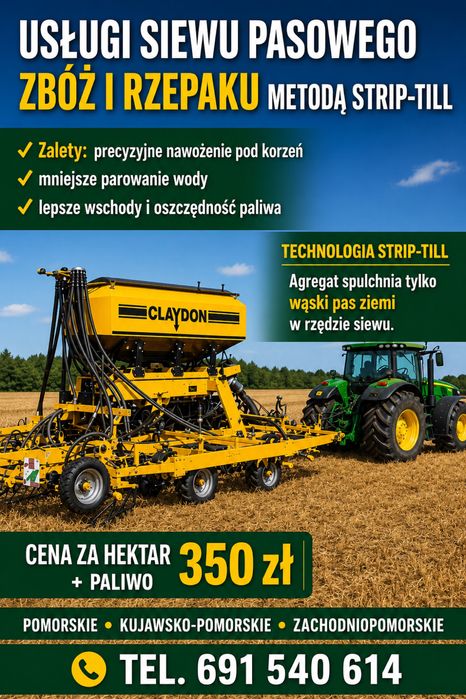 Uprawa Strip-Till sianie