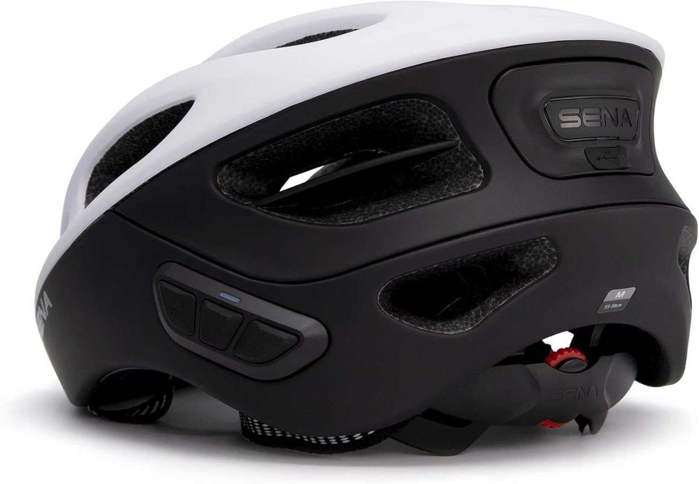 Kask rowerowy Sena Smart Cycling Helmet R1 White L 59-63cm Interkom