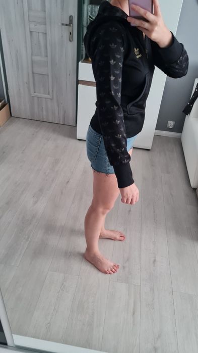 Bluza z kapturem Adidas roz. S